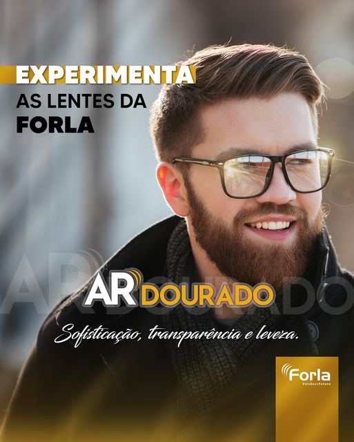 AR dourado, elegância e prosperidade através do olhar, trazendo transparência com reflexos dourados para suas lentes! * 10 camadas antirreflexo, lentes mais transparentes; * 1 camada Oleofóbica, maior eficácia na limpeza; * 1 camada Hidrofóbica, maior eficácia na eliminação de água na superfície da lente; * 1 camada de antiestática, lentes limpas por muito mais tempo; * 1 camada de anti risco, resistentes a arranhões; * 1 camada de Filtro UV.
